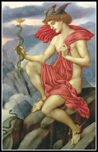 “Mercury” by Evelyn De Morgan. 1873