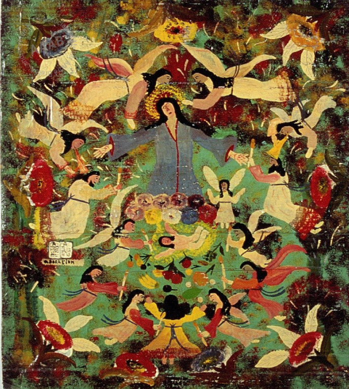 Adoration a la Sainte Vierge-Hector Hyppolite-Collection of Andre Breton