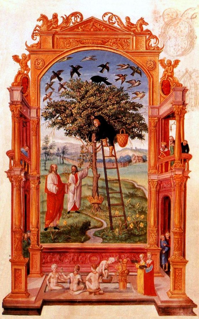 Splendor_Solis_06_Philosophers_Beside_Tree