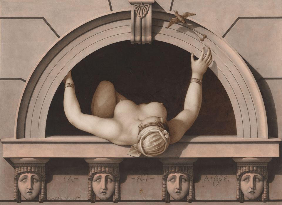 Jean-Jacques Lequeu-Il est libre-1798-1799